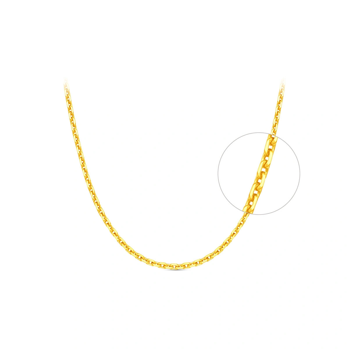 999 Gold necklace