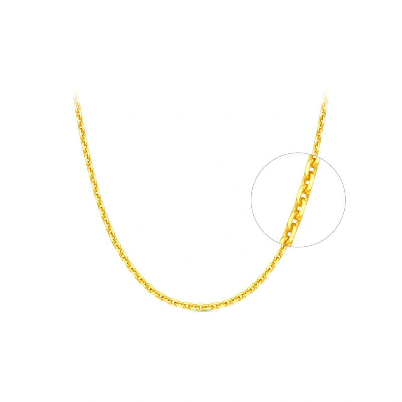999 Gold necklace