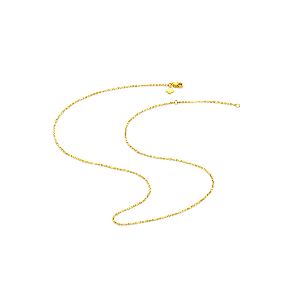 Cross-Chain 999 Gold necklace