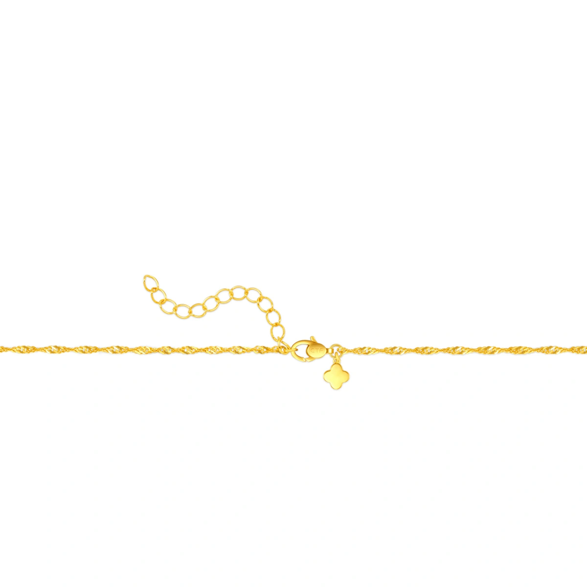 Sparkling Water-Wave 999 Gold chain
