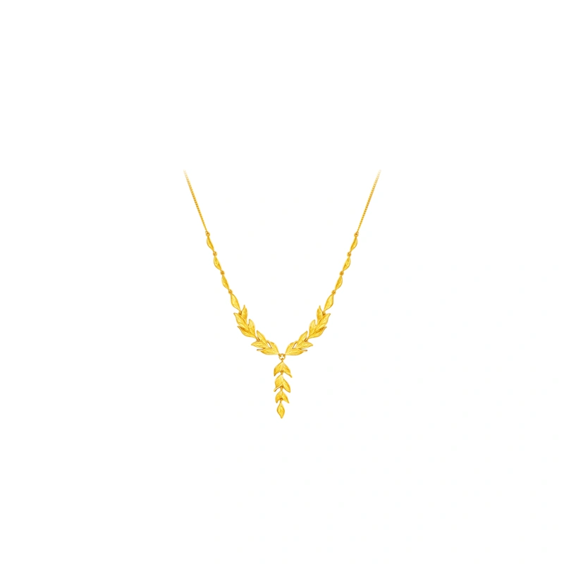 999 Gold necklace