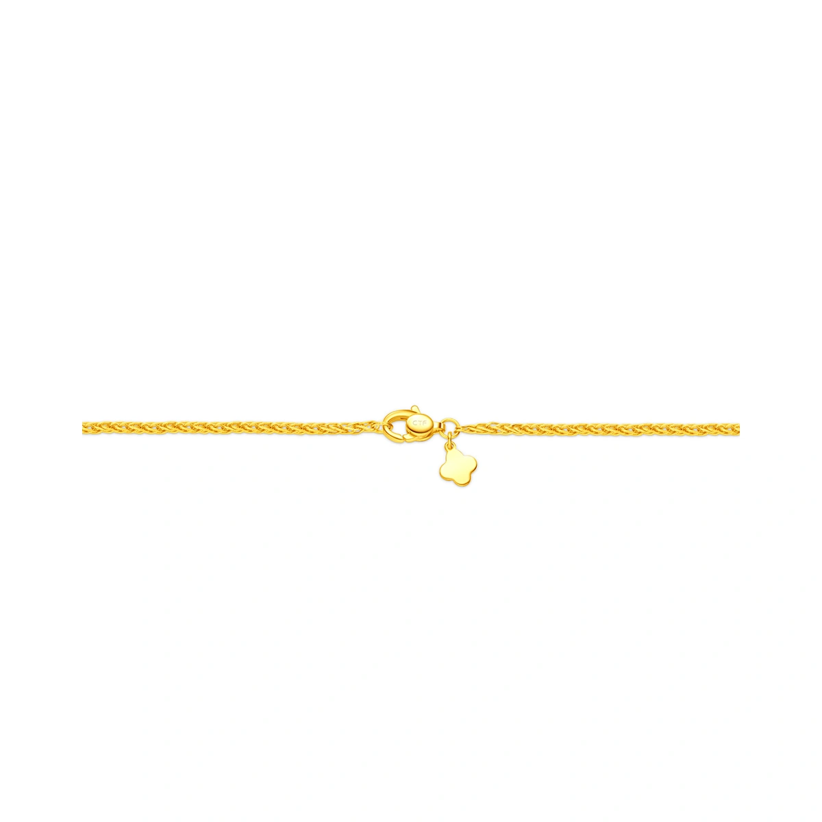 999 Gold Spiga necklace