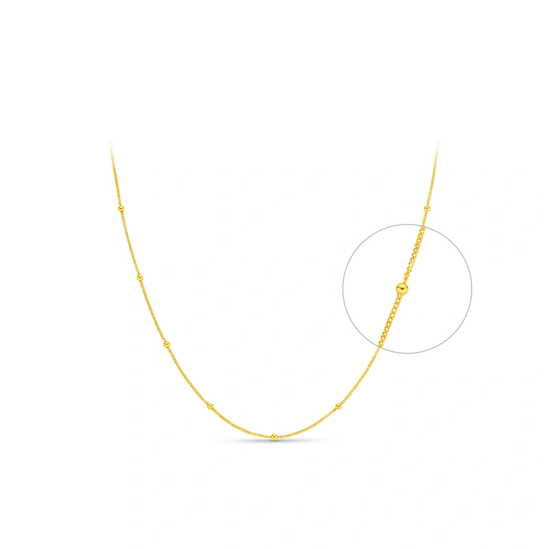 999 Gold necklace