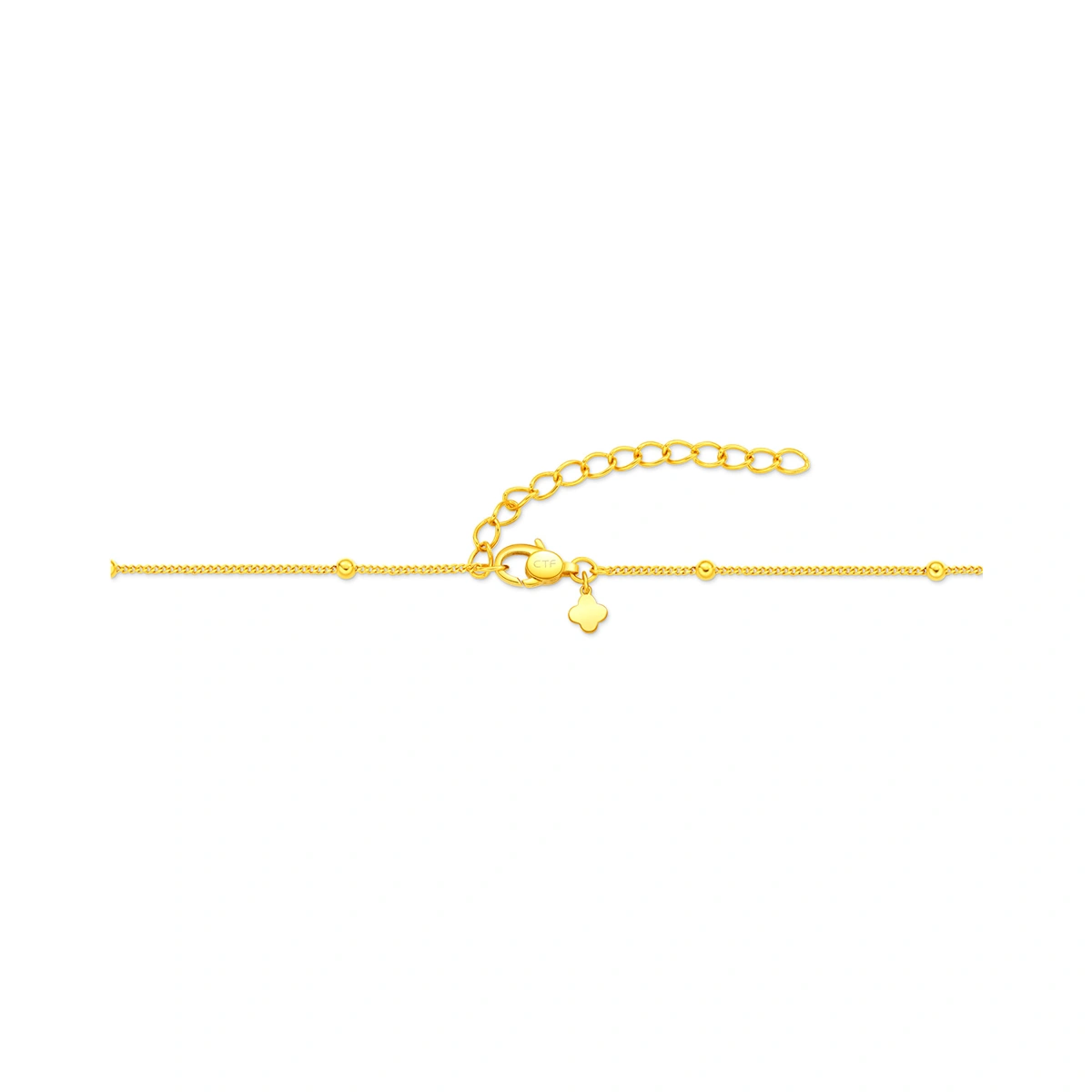 滿天星光珠999足金頸鏈