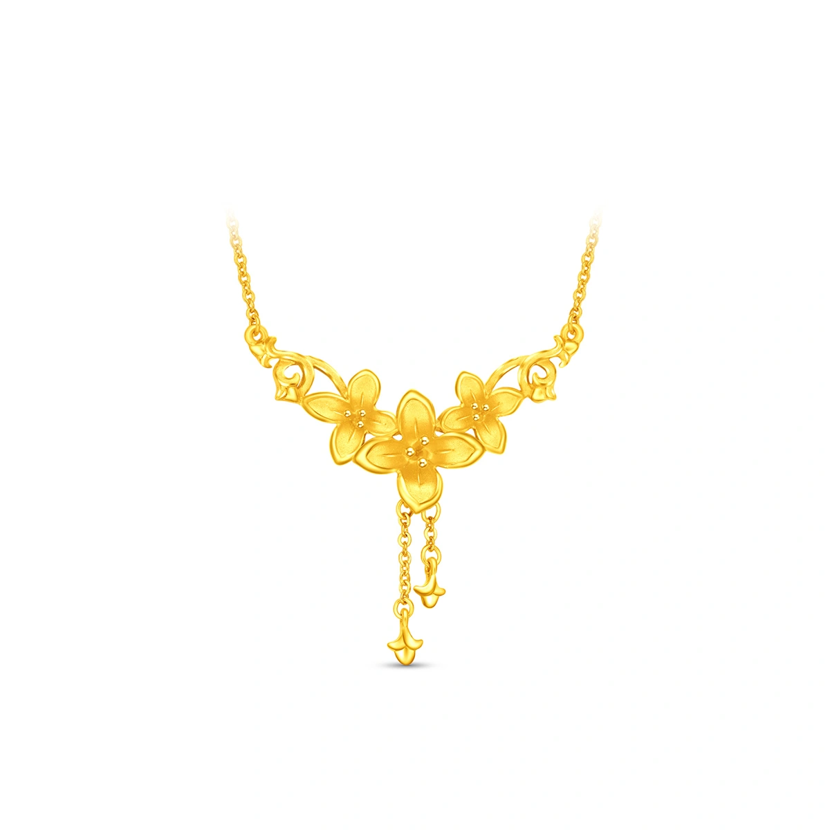 Lilac 999.9 Gold necklace