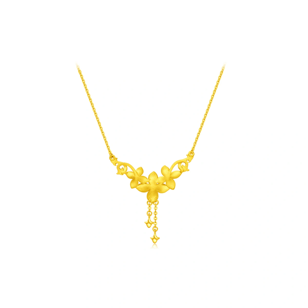 Lilac 999.9 Gold necklace