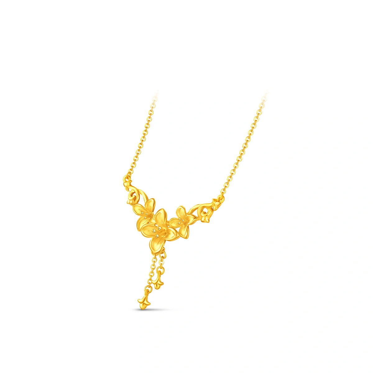 Lilac 999.9 Gold necklace