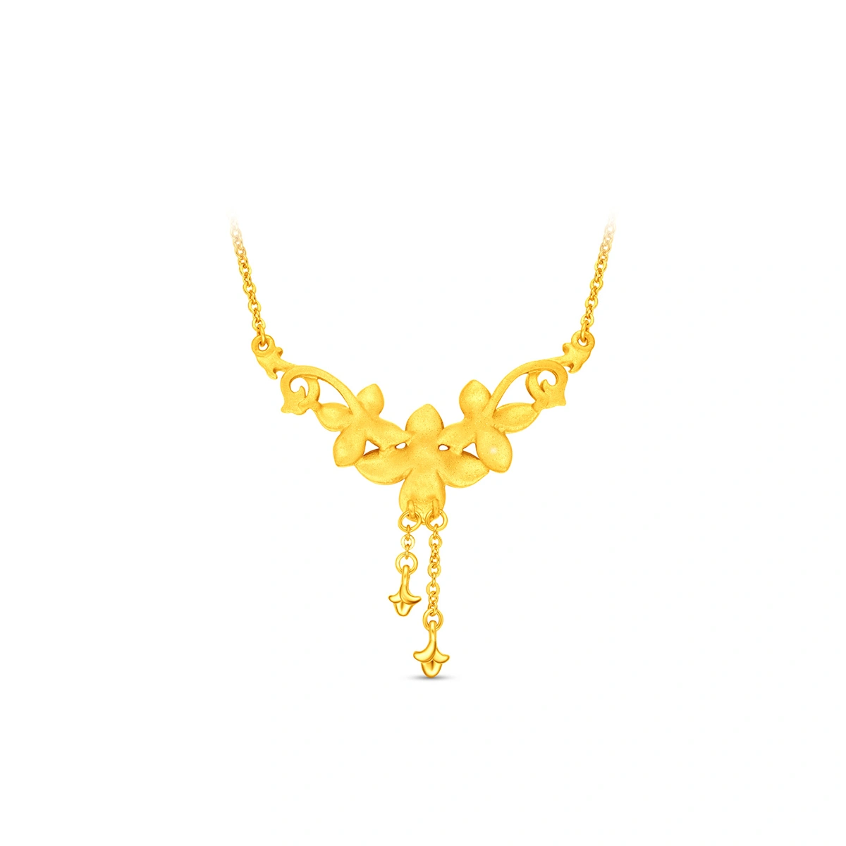 Lilac 999.9 Gold necklace