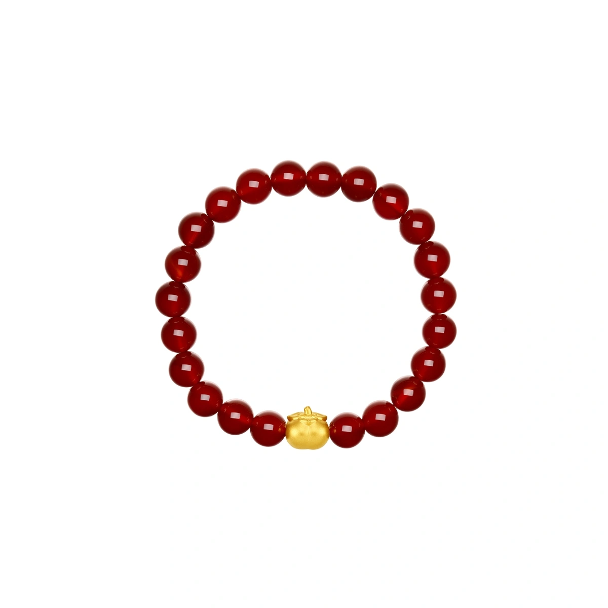 Auspicious Persimmon 999 Gold bracelet