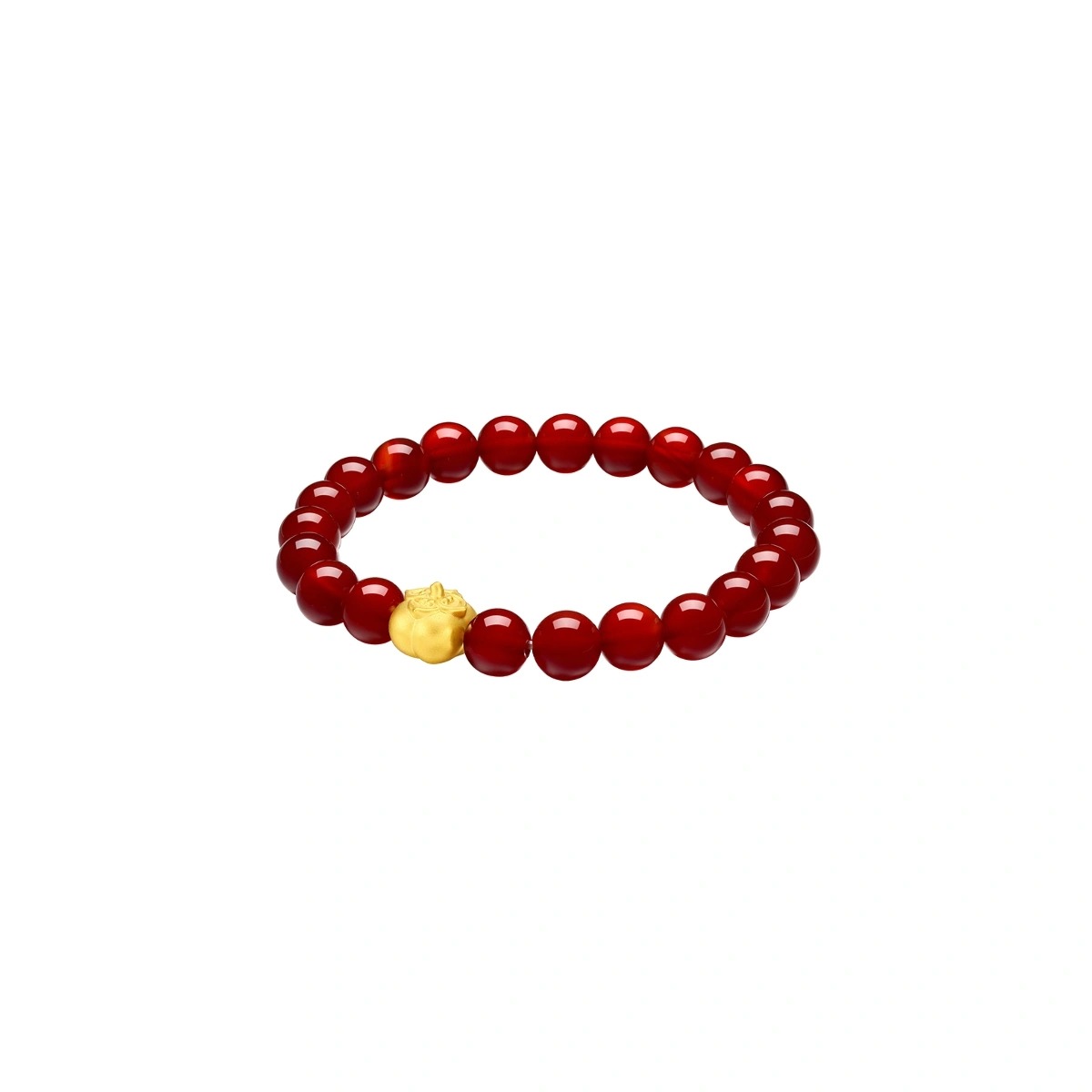 Auspicious Persimmon 999 Gold bracelet
