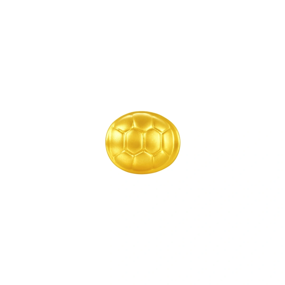 財字龜殼999足金串飾