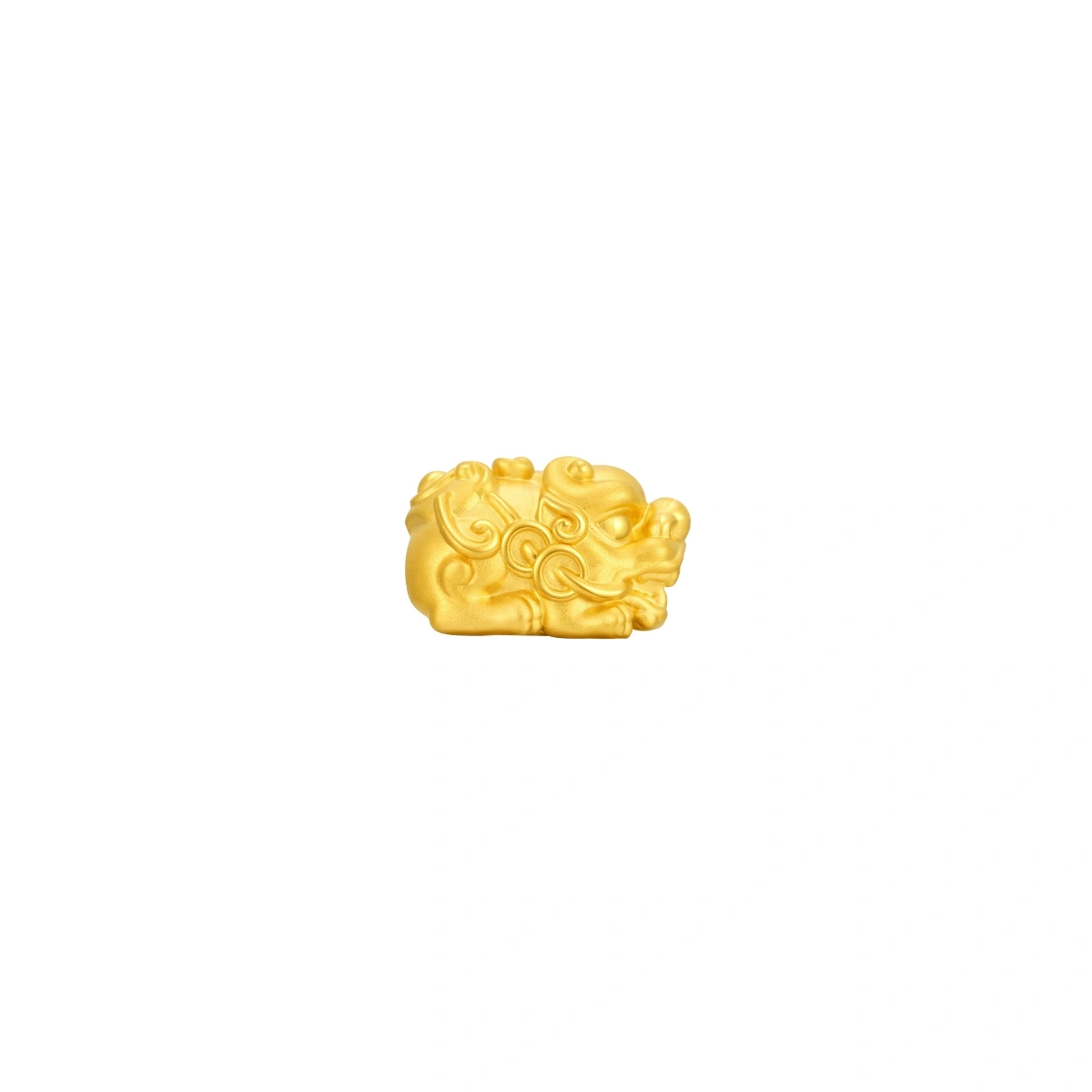 Pixiu 999 Gold pendant  (with Handwoven String)