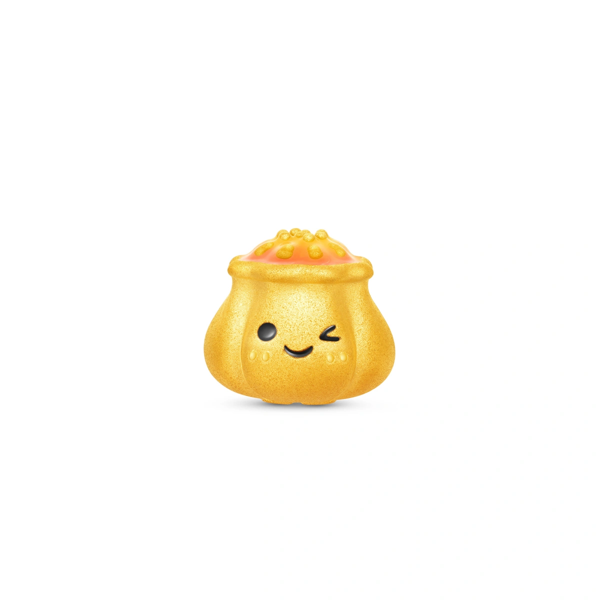 Winking Shumai 999 Gold charm