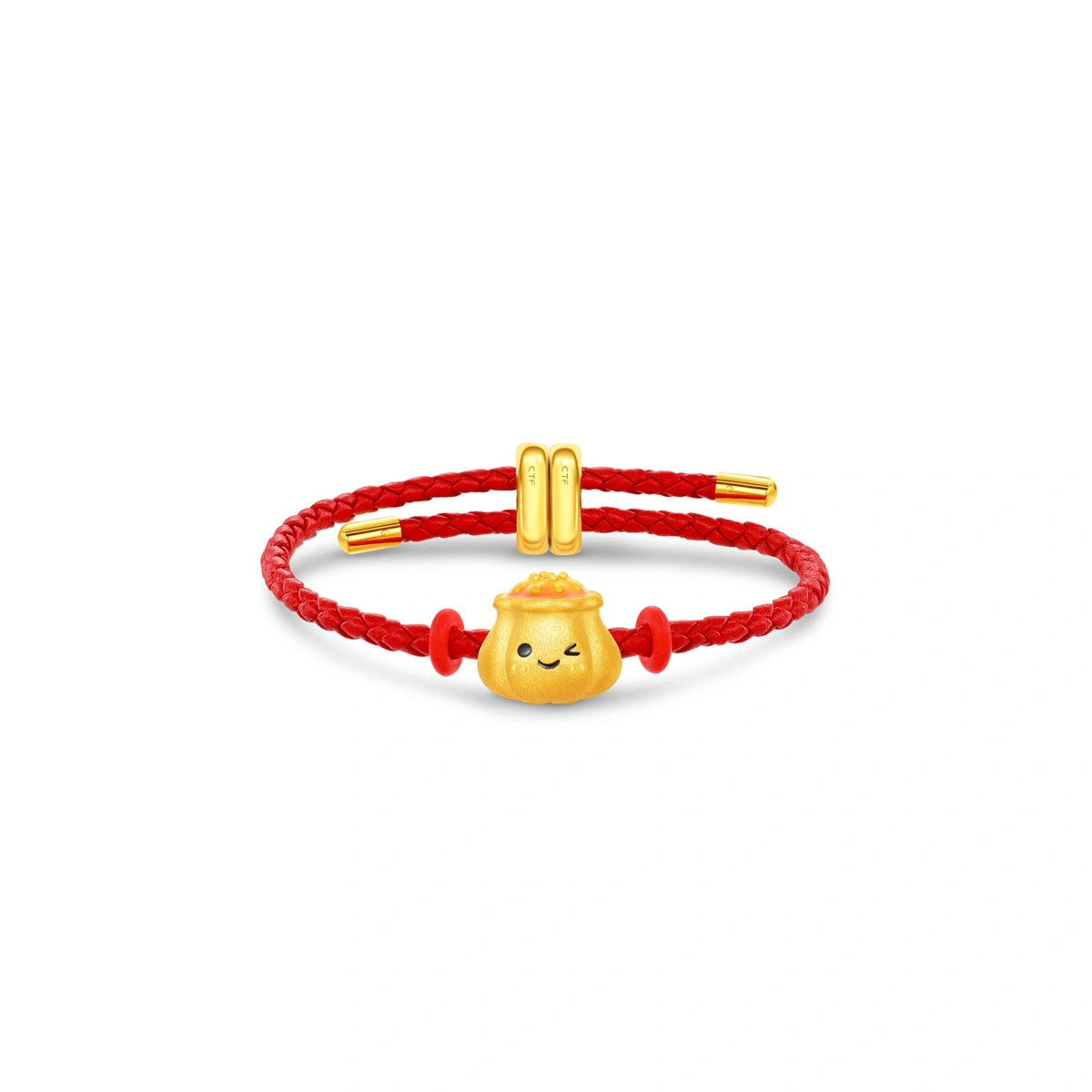Winking Shumai 999 Gold charm