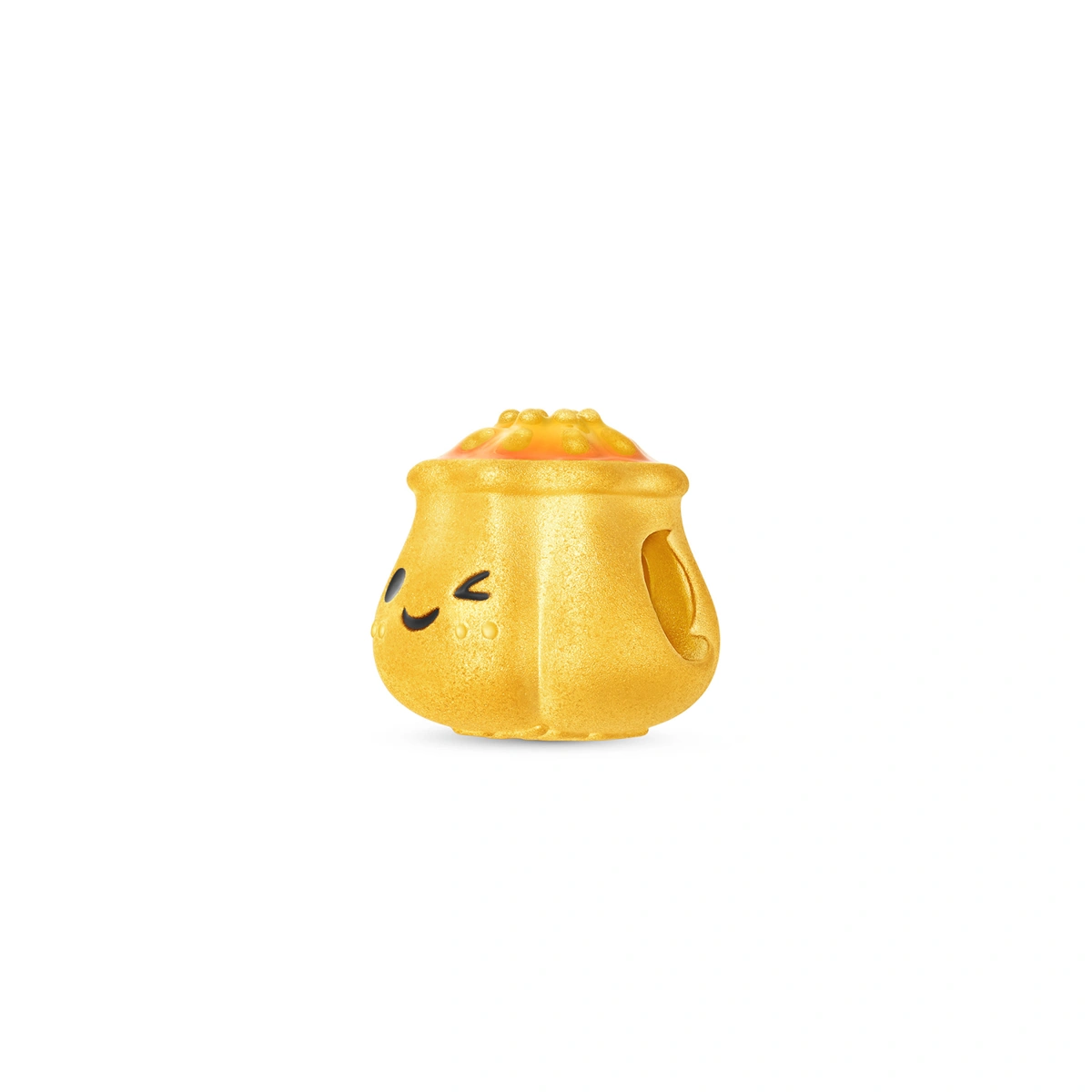 Winking Shumai 999 Gold charm