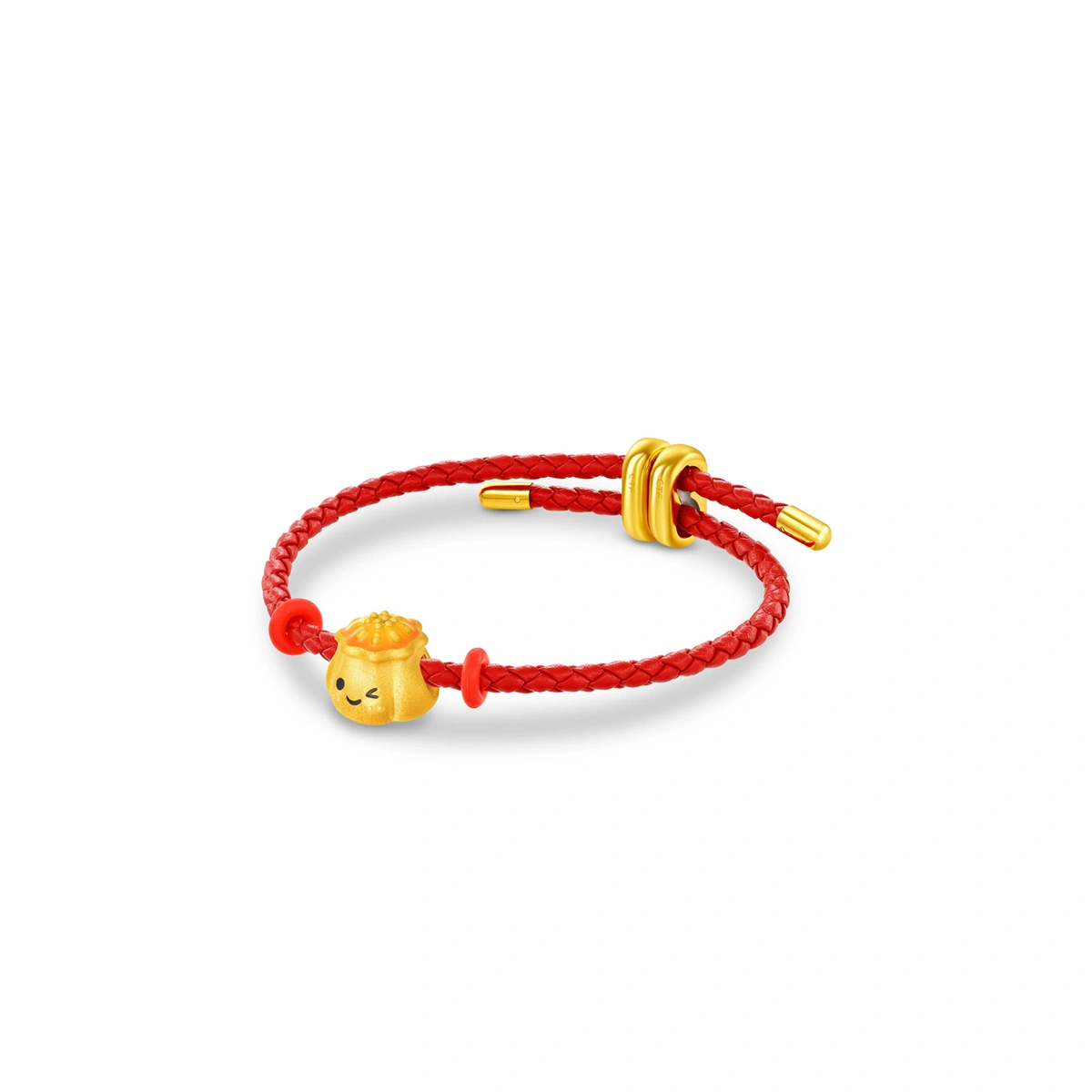 Winking Shumai 999 Gold charm
