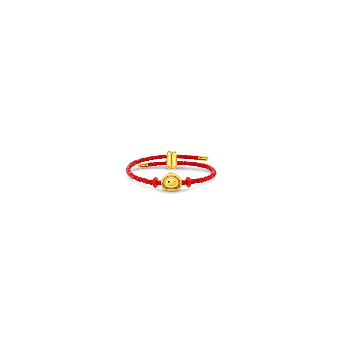 Winking Egg Yolk Pastry 999 Gold charm