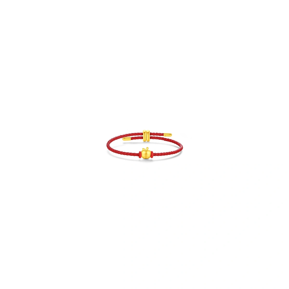 Peace Apple 990 Gold charm