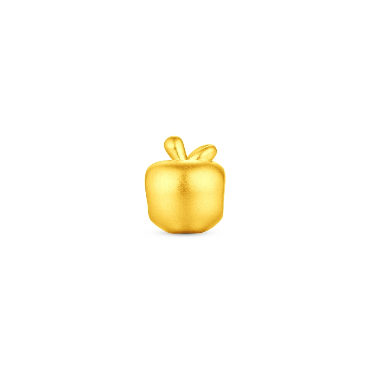 Peace Apple 990 Gold charm