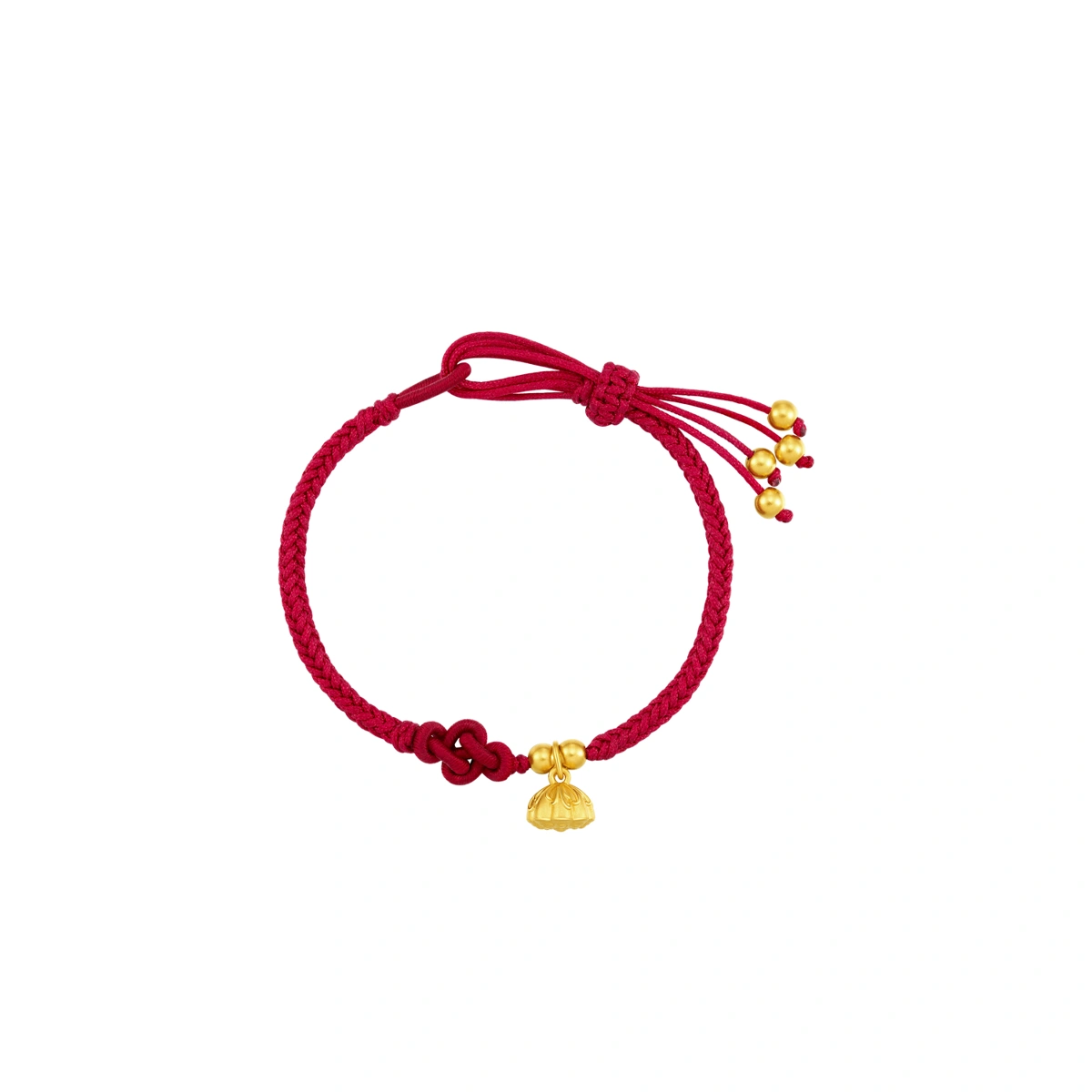 Lotus Seed Gold Bead 999 Gold bracelet