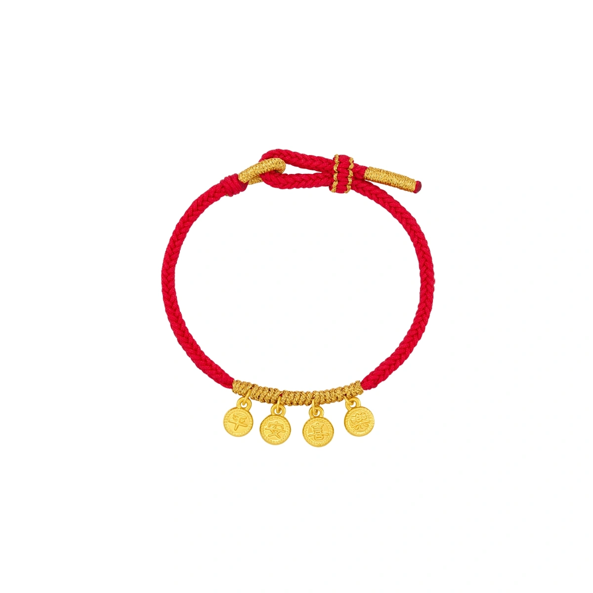 Peace and Joy 999 Gold bracelet
