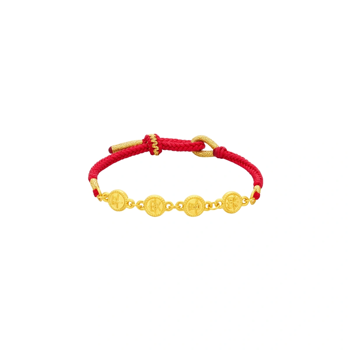 Peace and Joy 999 Gold bracelet