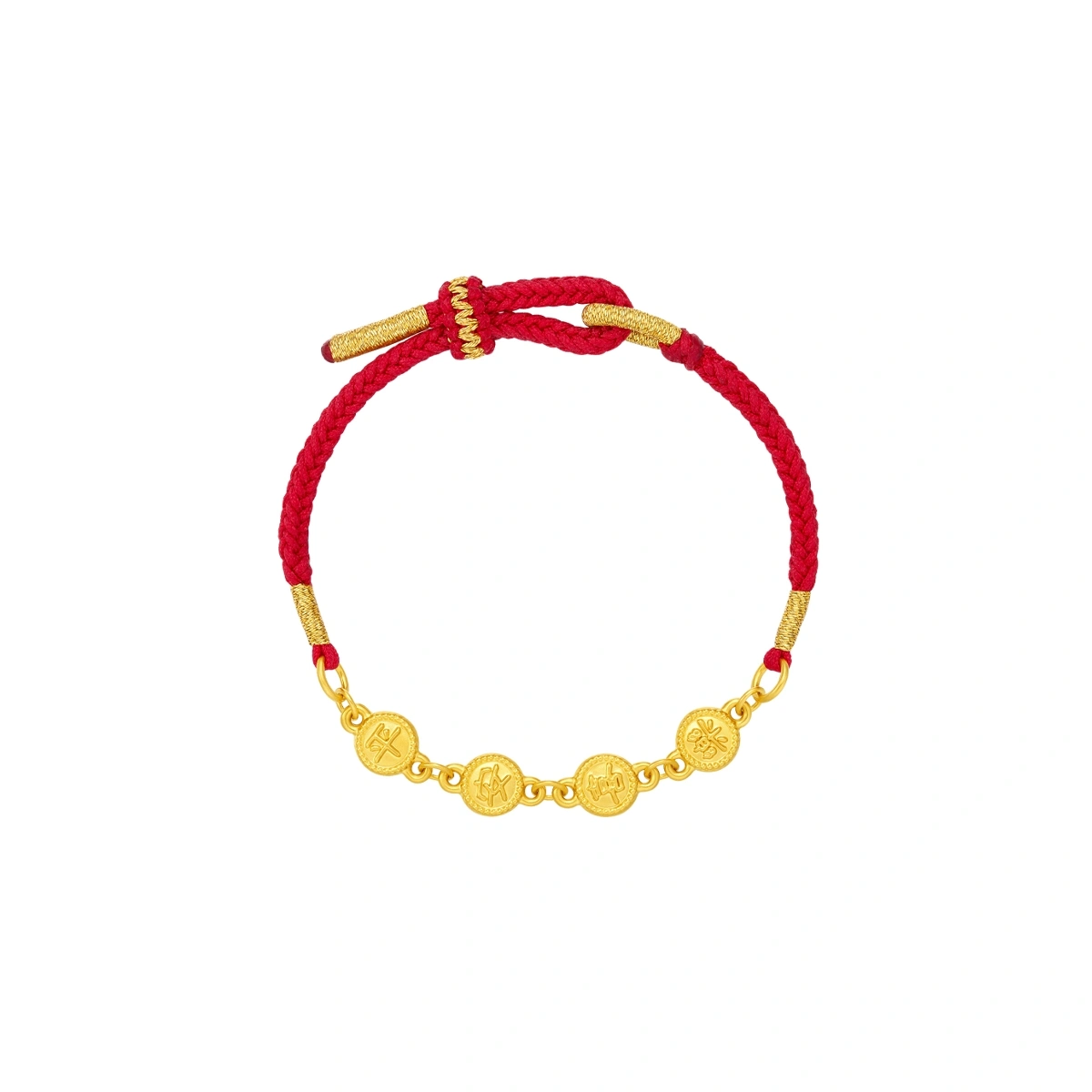 Peace and Joy 999 Gold bracelet
