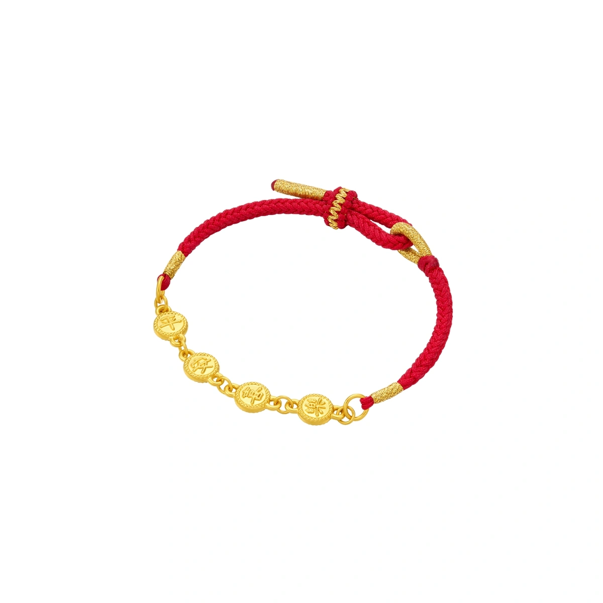 Peace and Joy 999 Gold bracelet