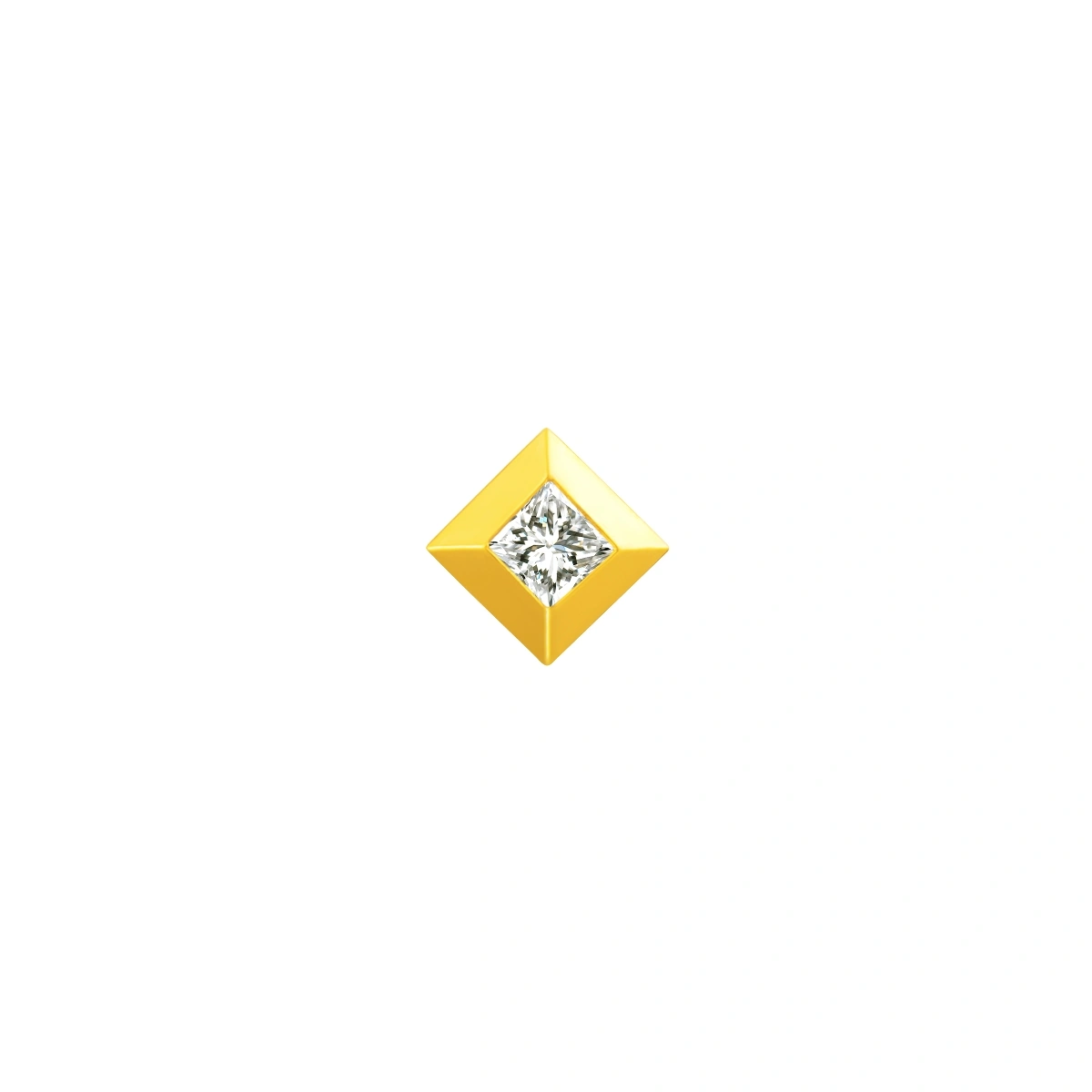 999 Gold earrings