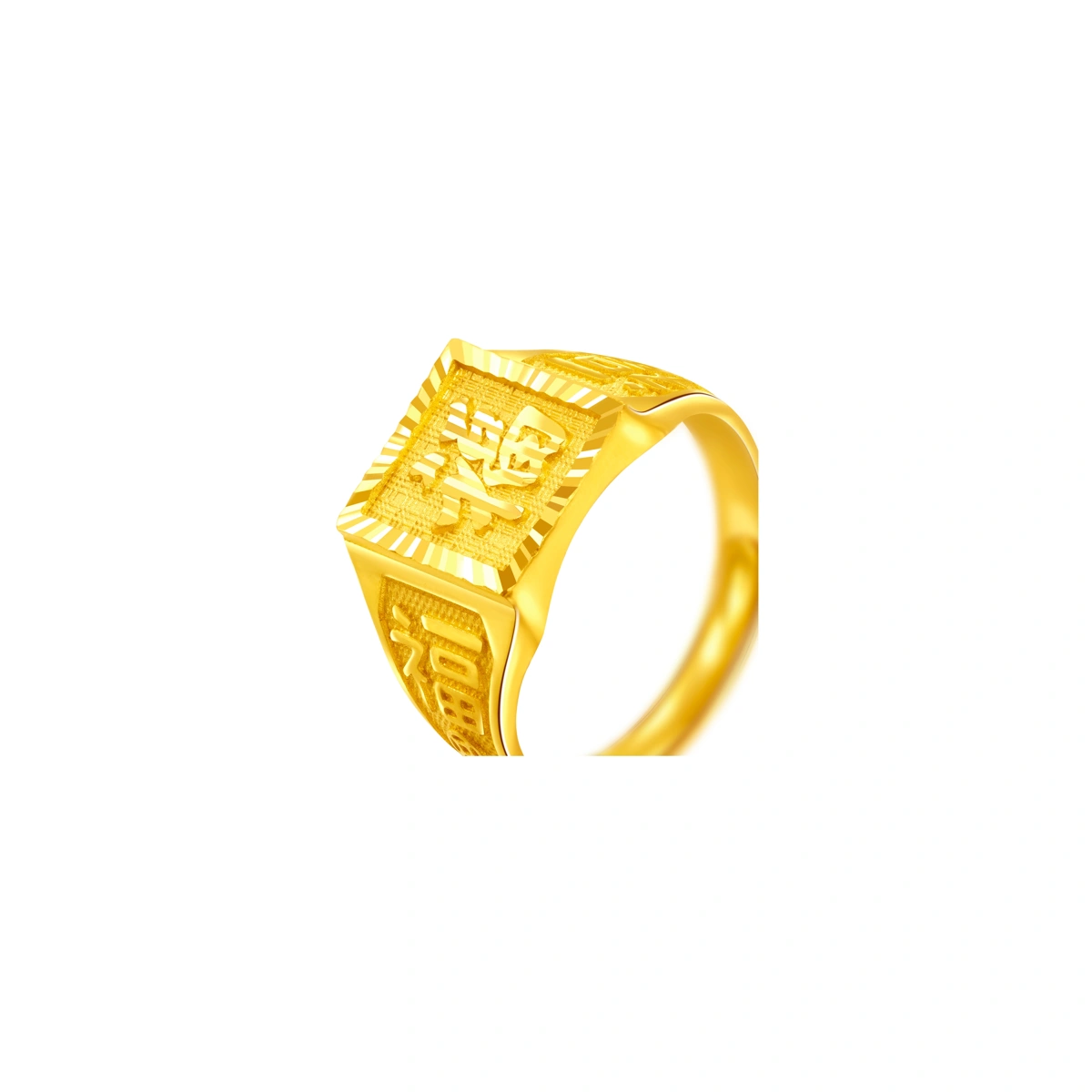 999.9 Gold ring