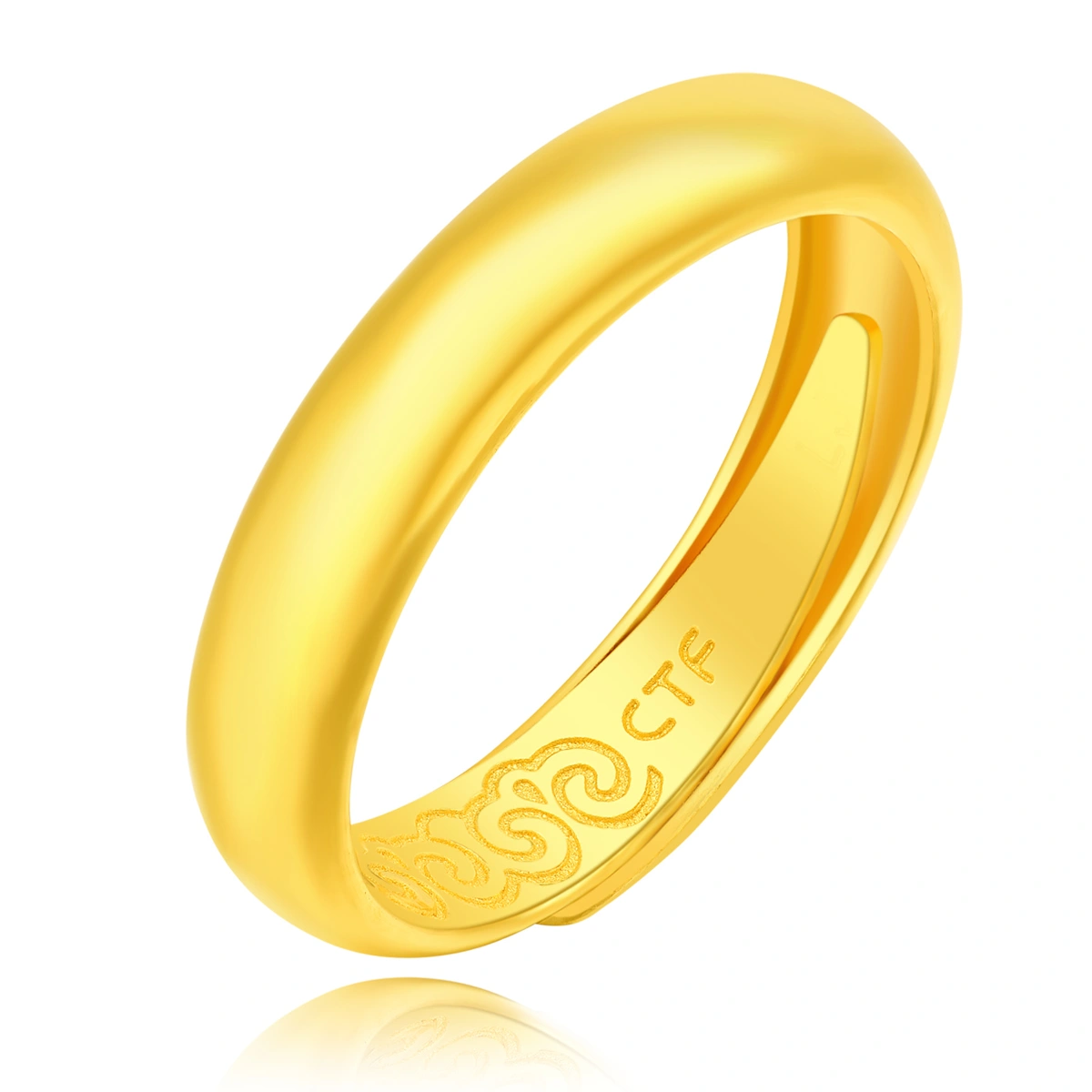 999.9 Gold ring