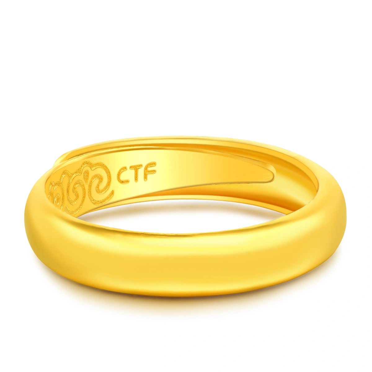 999.9 Gold ring