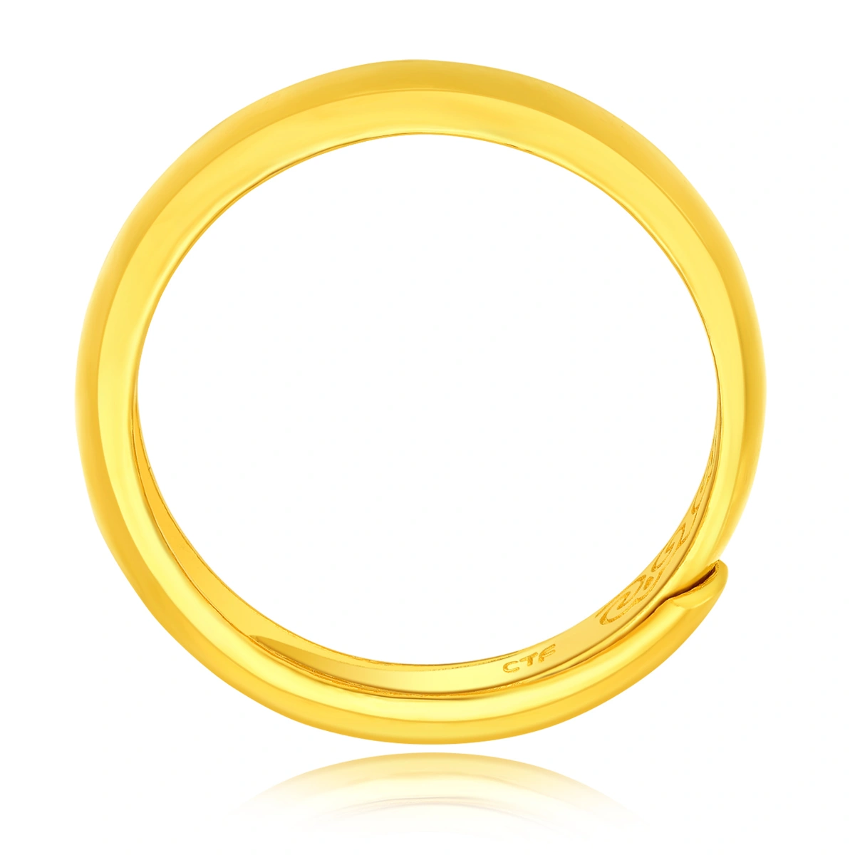 999.9 Gold ring