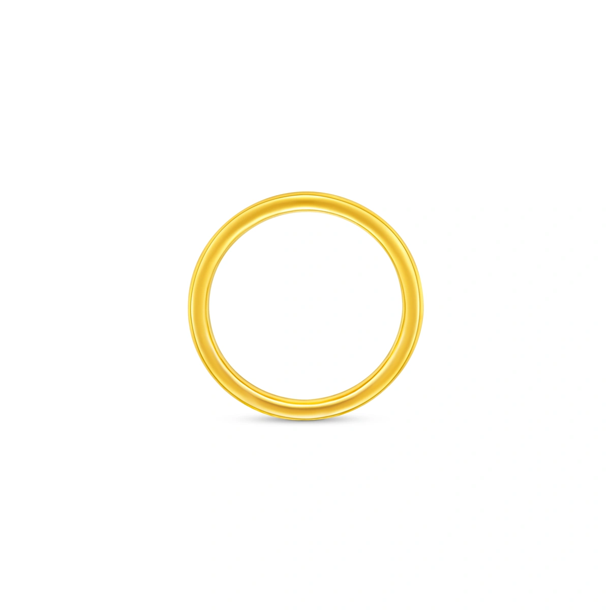 999.9 Gold ring
