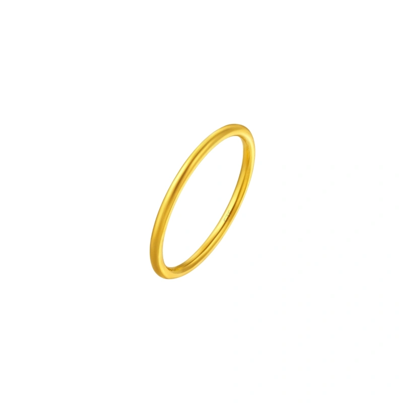 999.9 Gold ring