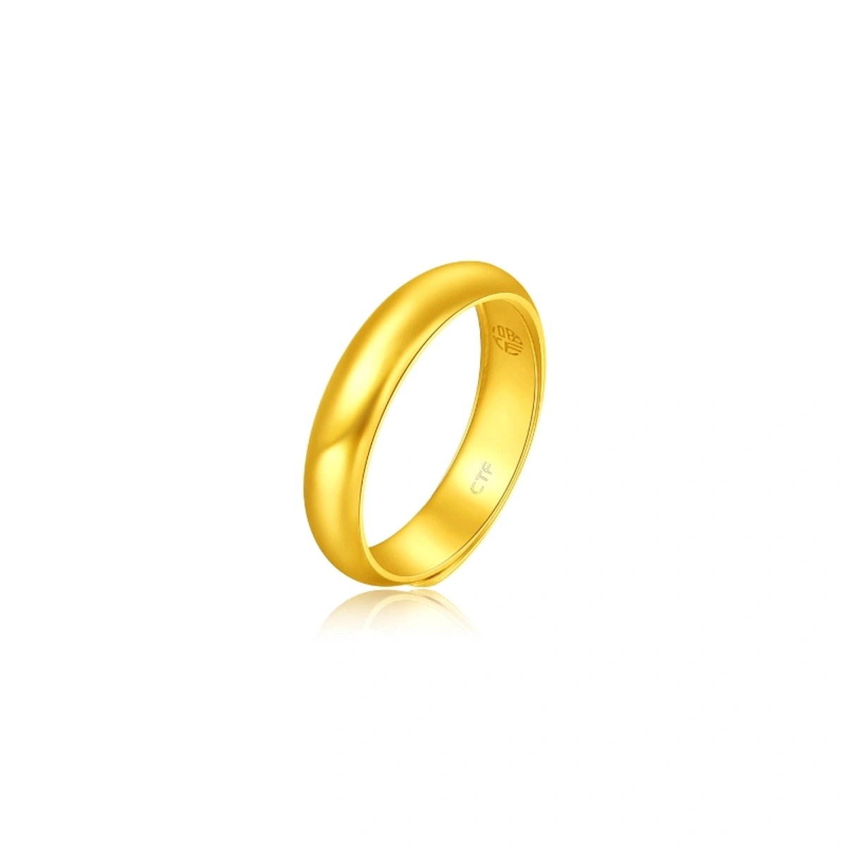 999.9 Gold ring