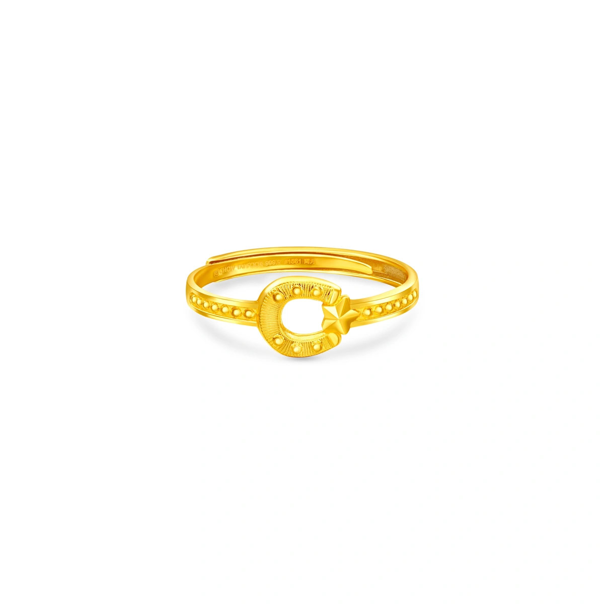 999.9 Gold ring