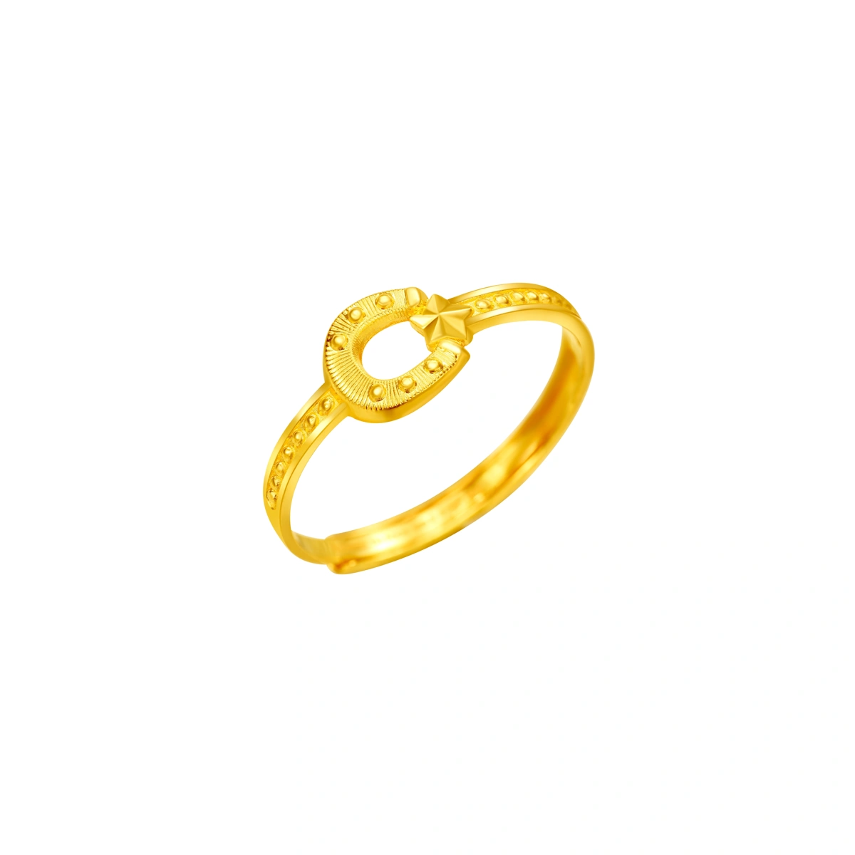 999.9 Gold ring