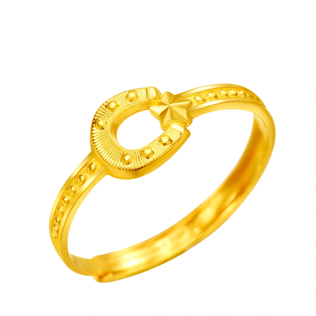999.9 Gold ring