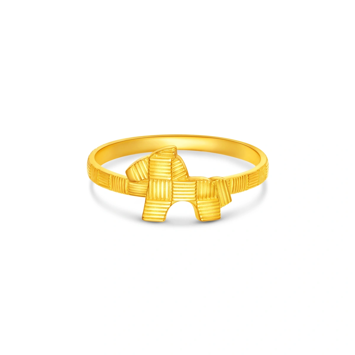 999.9 Gold ring