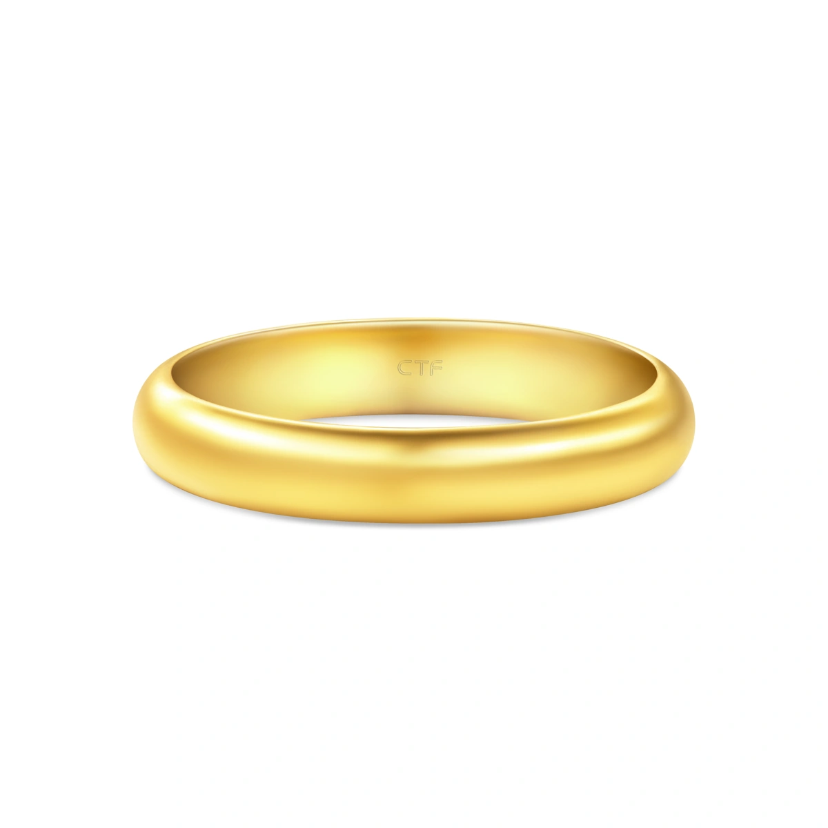 999.9 Gold ring