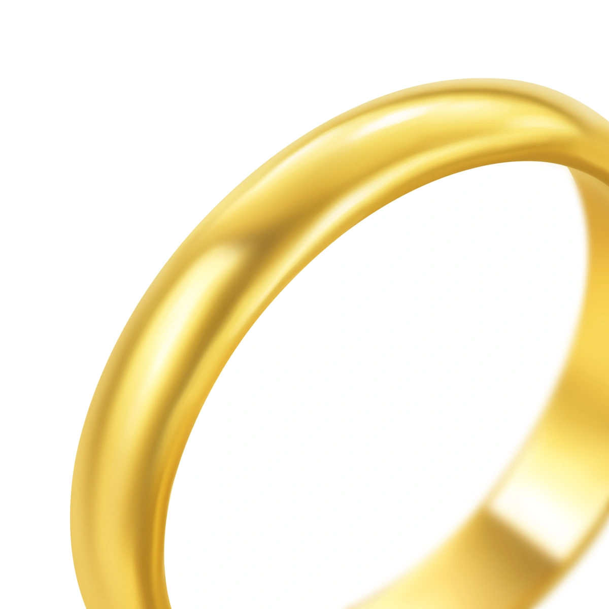 999.9 Gold ring