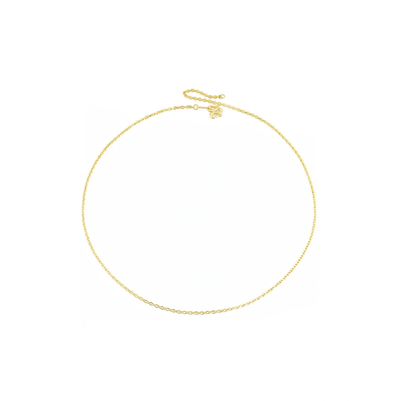 999.9 Gold necklace