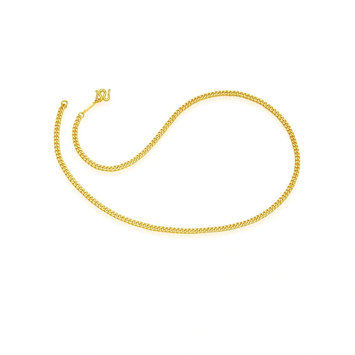 999.9黃金萬字頸鏈