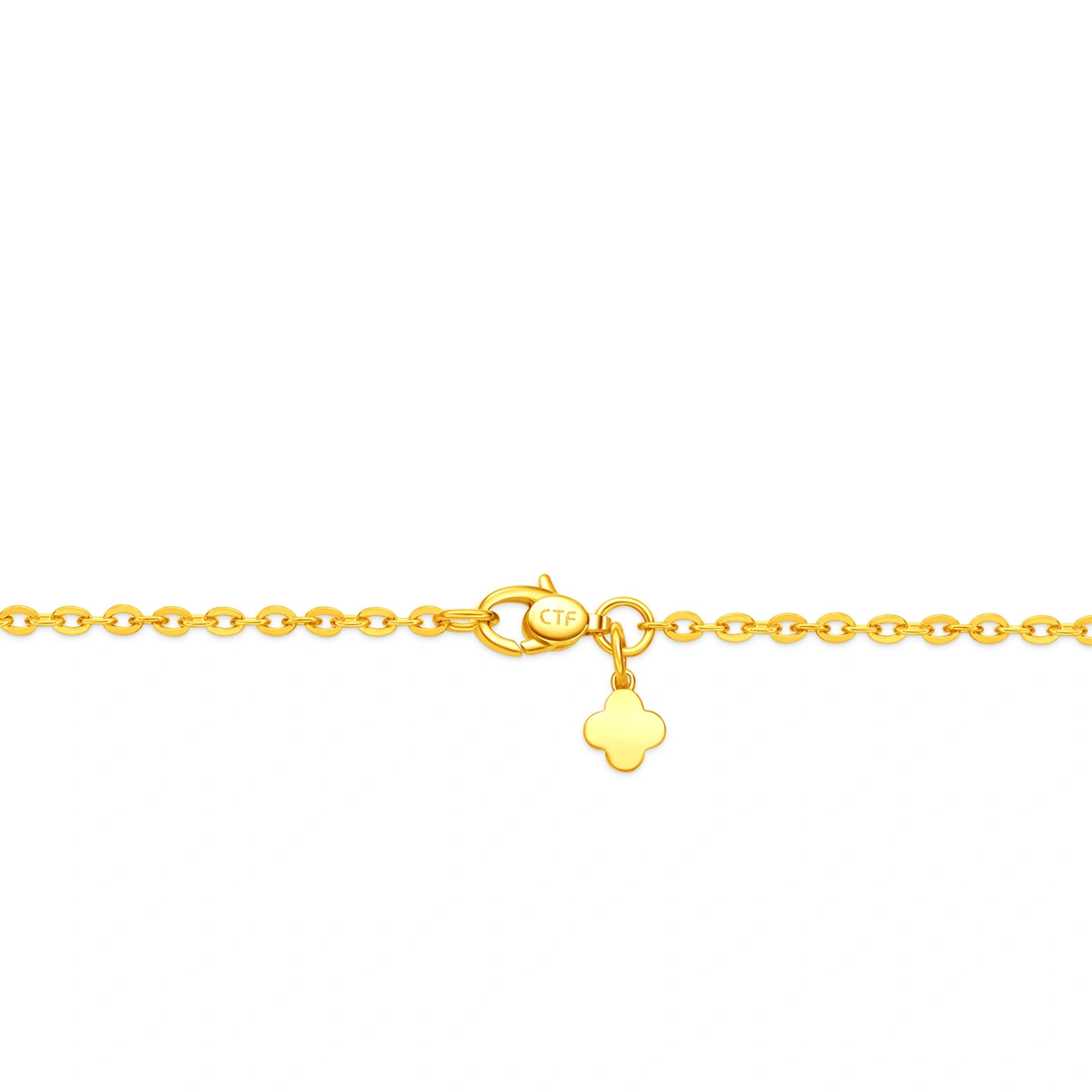 Ribbon 999.9 Gold Necklace