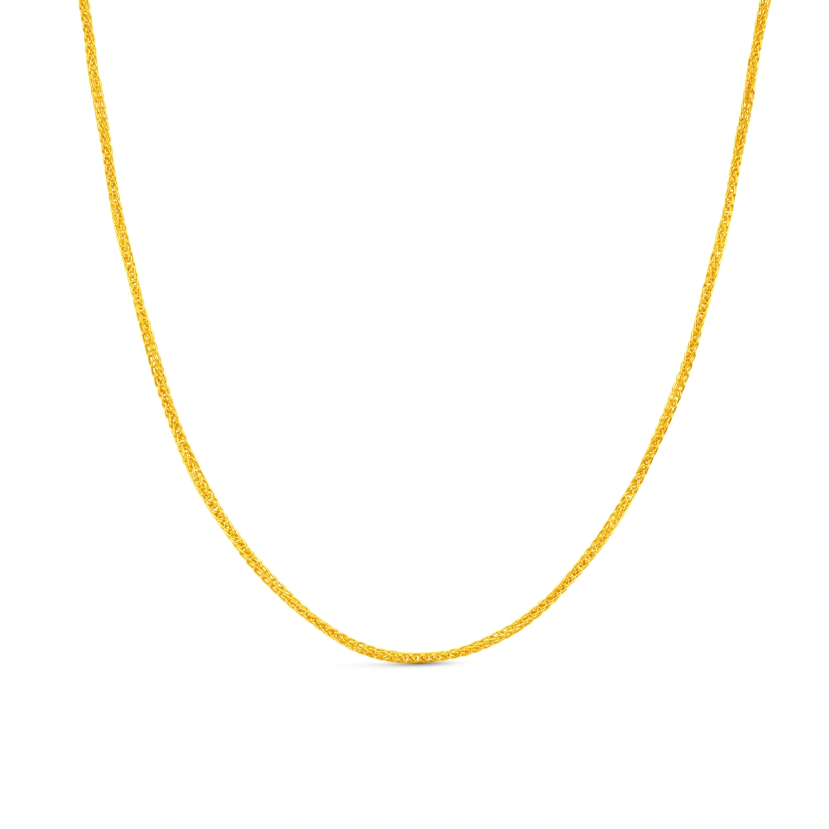 999.9 Gold necklace