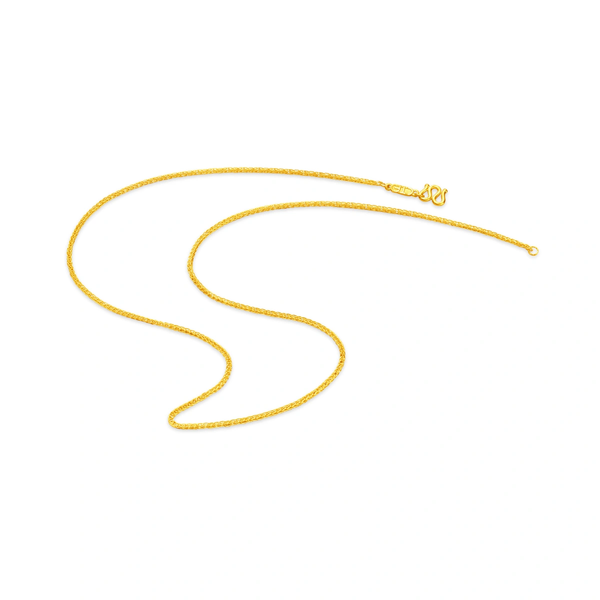 999.9 Gold necklace