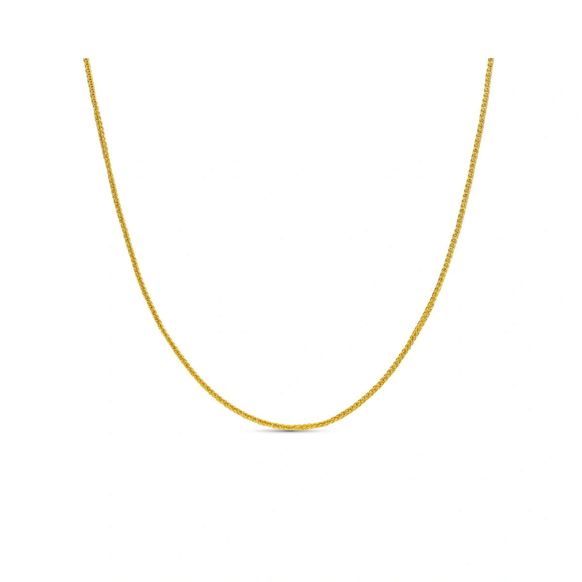 999.9 Gold necklace