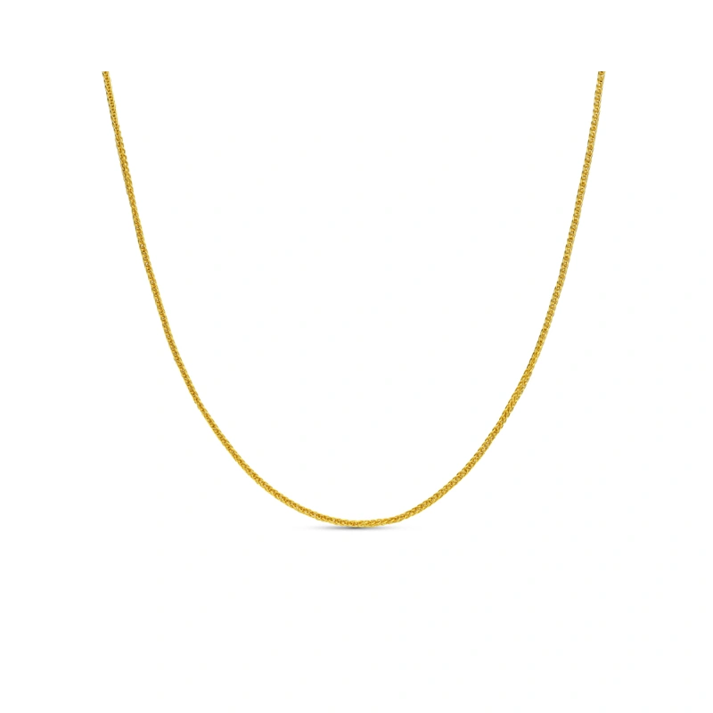999.9 Gold necklace