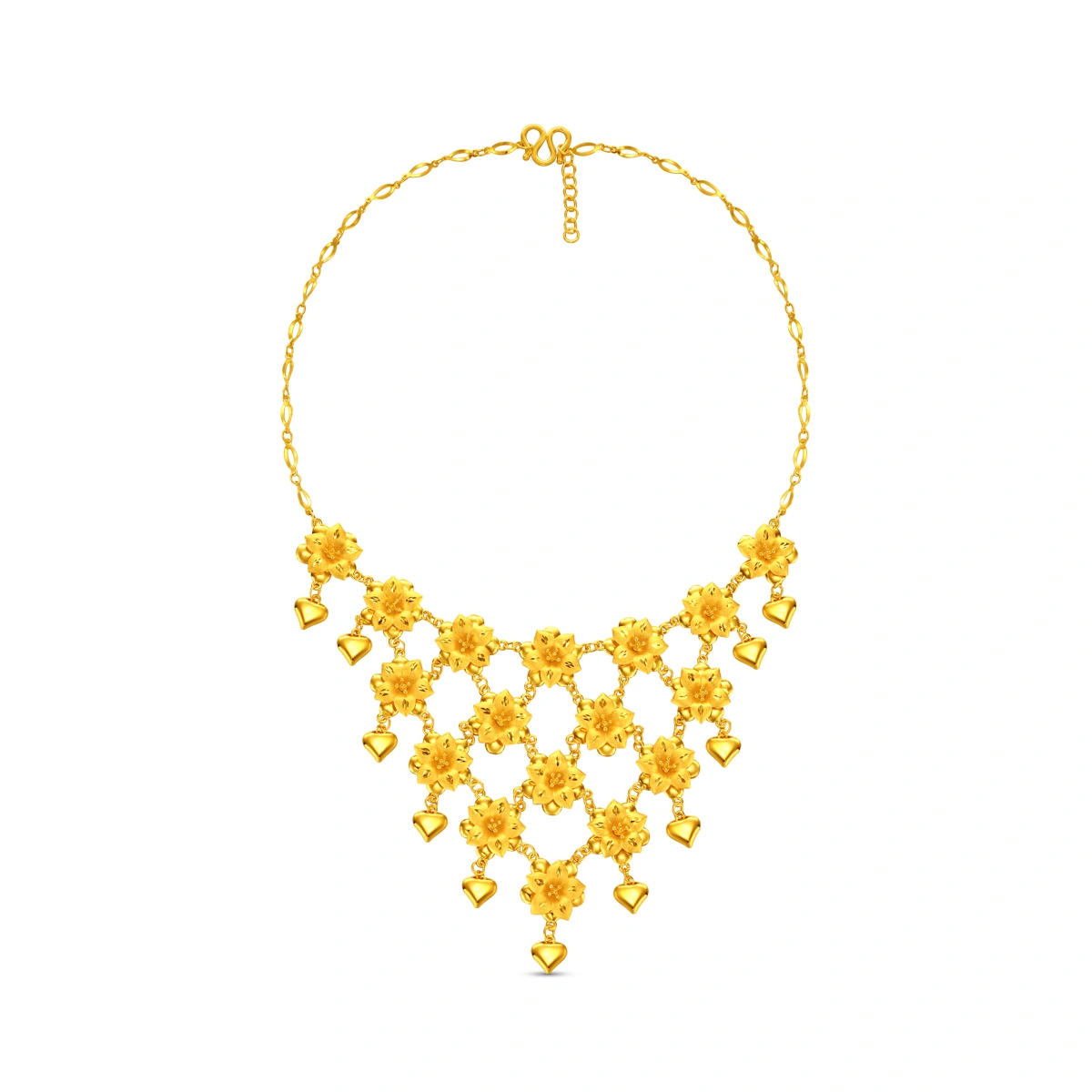 999.9 Gold necklace